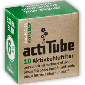 actiTube Aktivkohlefilter EXTRA SLIM ø 6mm 10er